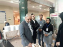 بازدید معاون وزیر از غرفه مرکز علمی کاربردی کشاورزی بهارآوران نسترن در نمایشگاه محصولات فناورانه کشاورزی استان قم