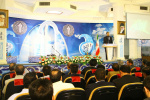 دوازدهمین جشنواره قرآن و عترت دانشگاه جامع علمی کاربردی با حضور پیکر پاک شهید مدافع حرم آغاز شد