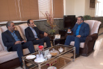 نشست مشترک رئیس دانشگاه جامع علمی کاربردی استان قم با معاون جدید سیاسی-امنیتی و اجتماعی استاندار قم