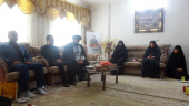 برنامه های متنوع دانشگاه جامع علمی کاربردی قم در هفته دفاع مقدس/ تجلیل دکتر نادری از فرزندان شهدای مدافع حرم دانشگاه