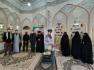آئین گرامیداشت هفته دفاع مقدس بر سر مزار دانشجوی شهید ایمانی برگزار + گزارش تصویری