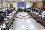 حضور دکتر نادری در کارگروه رفع موانع اشتغال سربازان وظیفه سپاه قم
