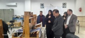 بازدید دکتر بدرلو سرپرست دانشگاه جامع علمی‌کاربردی استان قم از دانشگاه ملی مهارت واحد خواهران