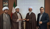 معارفه مسئول جدید دفتر نهاد نمایندگی مقام معظم رهبری در دانشگاه علمی‌کاربردی قم